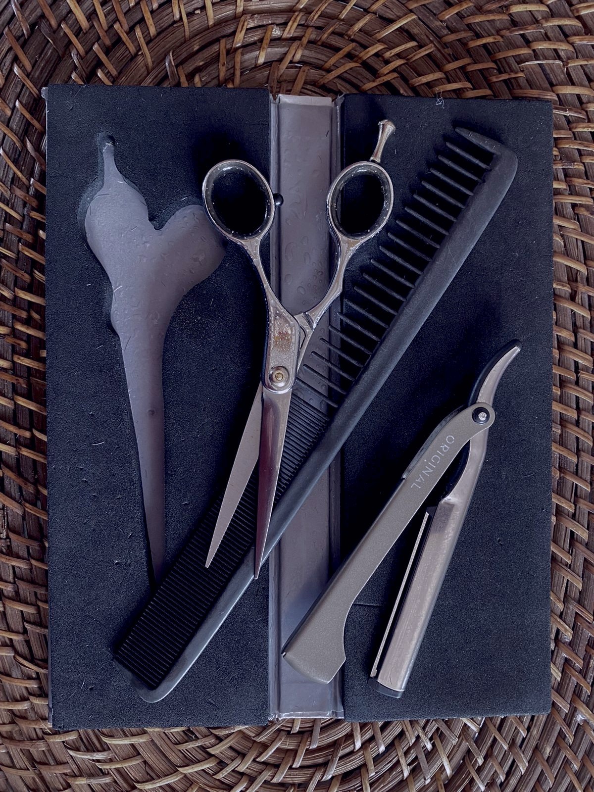 outils du coiffeur